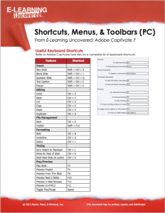 Cap 8 Shortcuts pc